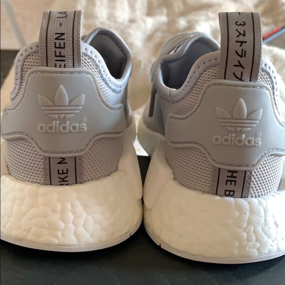 Adidas NMD R1 Silver Metal in Box!